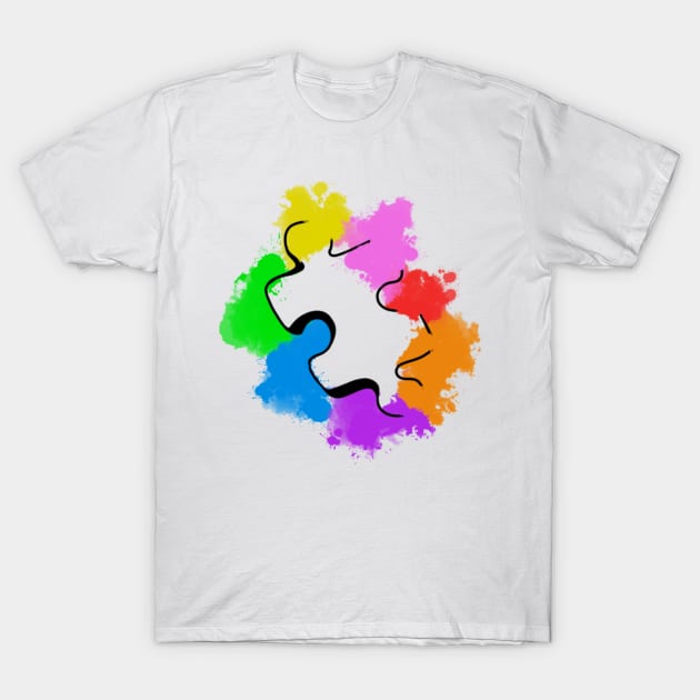 Autism T-Shirt by Kurakookaburra 